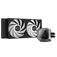 DeepCool LS520 240mm AIO Liquid CPU Cooler ARGB Black Copper DeepCool LS520 240mm AIO Liquid CPU Cooler ARGB Black Copper